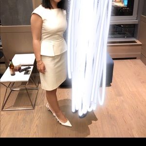 French Connection White Formal dress